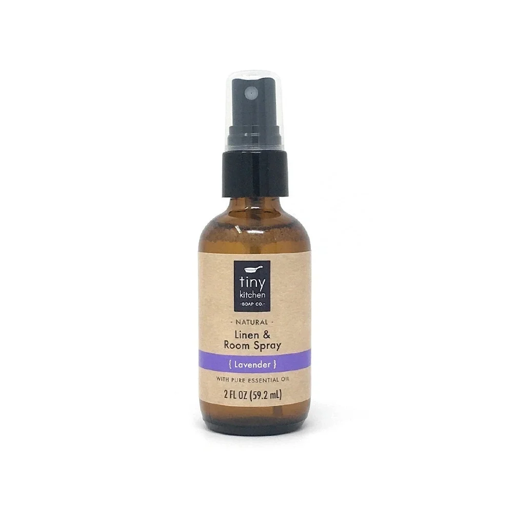 Lavender Natural Essential Oil Linen and Room Spray, 2 oz